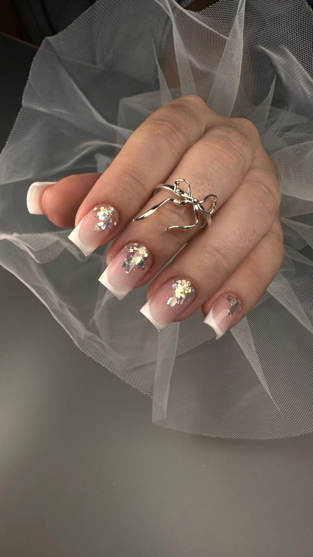 French with glitter